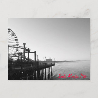 Santa Monica Pier Postcard