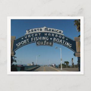 Santa Monica Pier Postcard