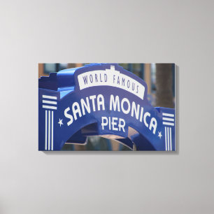 Santa Monica Pier Sign