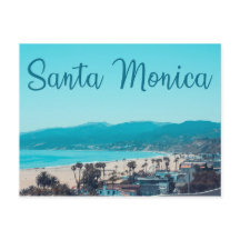 Santa Monica Postcard
