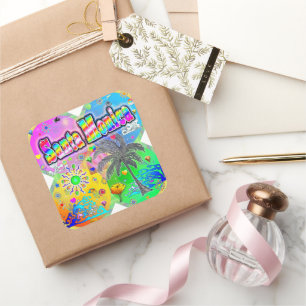 Santa Monica Quadro Seasons Sticker