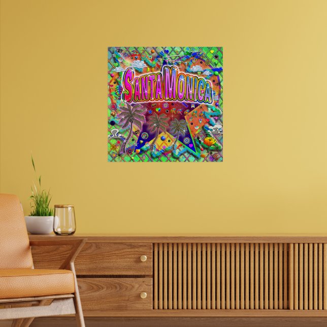 Santa Monica Risk Factor Poster (Living Room 2)