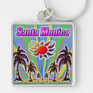 Santa Monica Summer Love Keychain