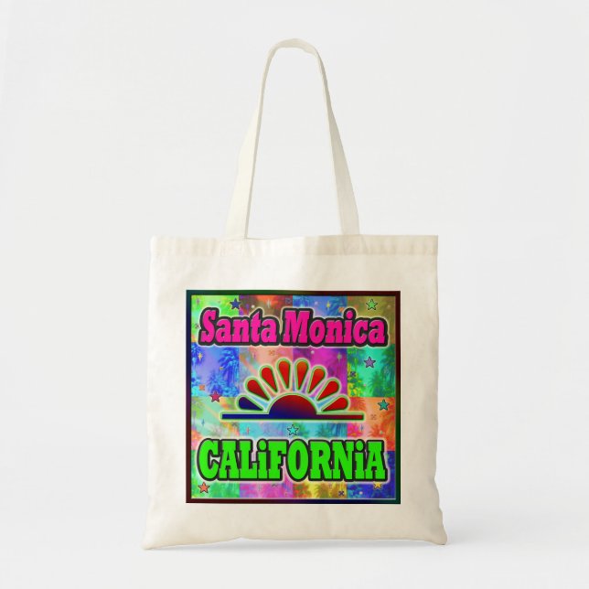 Santa Monica Sun & Palms Bag (Front)