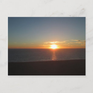 SANTA MONICA SUNSET #1 POSTCARD