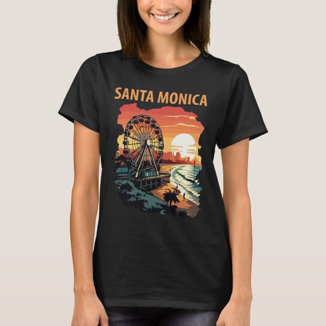 Santa Monica T-Shirt (Front)