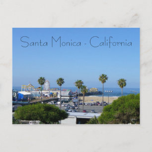 Santa Monica View Postcard! Postcard