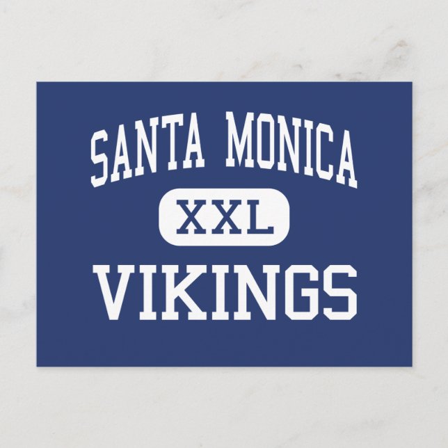Santa Monica - Vikings - High - Santa Monica Postcard (Front)