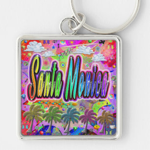 Santa Monica Vista Express Keychain
