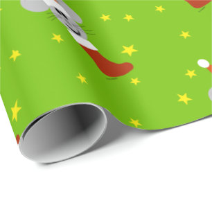 Santa Mouse Kids Christmas Wrapping Paper