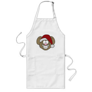 Santa Mouse  Long Apron