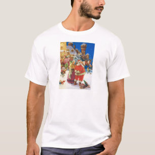 SANTA & MRS.CLAUS AT THEIR NORTH POLE CASTLE T-Shirt