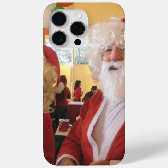 Santa & Mrs. Claus Christmas Celebration – Festive Case-Mate iPhone Case (Back)