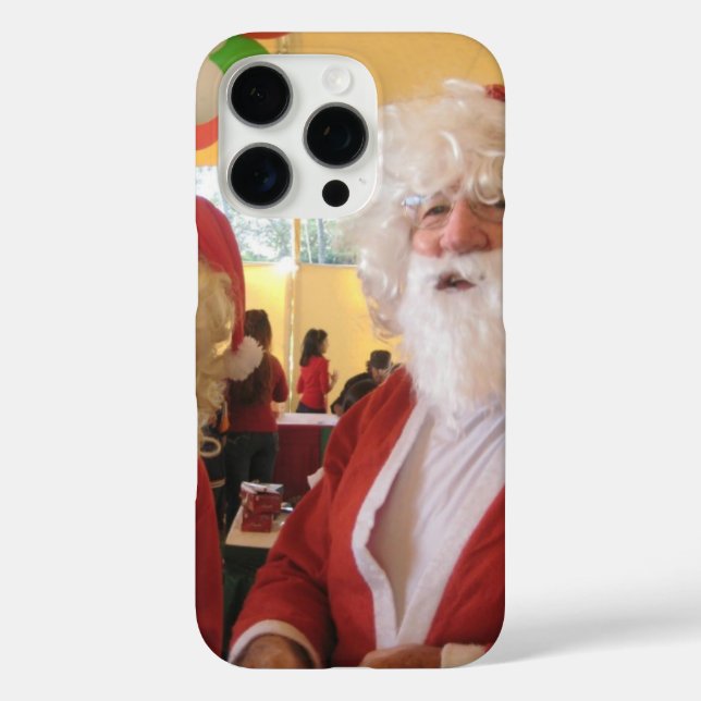 Santa & Mrs. Claus Christmas Celebration – Festive Case-Mate iPhone Case (Back)