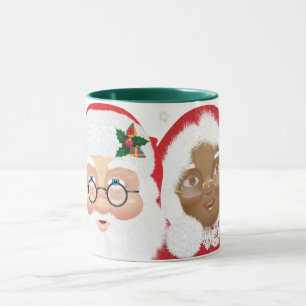 Santa & Mrs Claus Christmas Holiday Mug