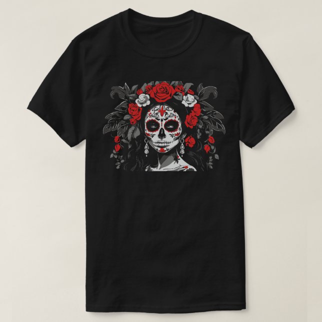 santa muerte 2 T-Shirt (Design Front)
