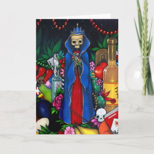 "Santa Muerte" Greeting Card