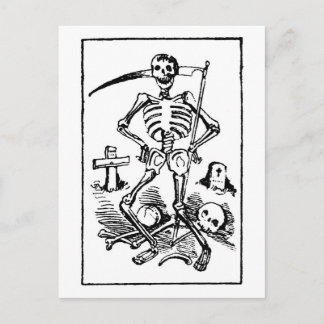 Santa Muerte, Mexican Grim Reaper c. early 1900s Postcard