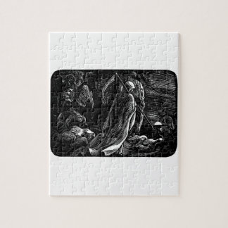 Santa Muerte (Mexican Grim Reaper) circa 1939 Jigsaw Puzzle