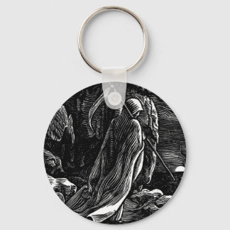 Santa Muerte (Mexican Grim Reaper) circa 1939 Key Ring