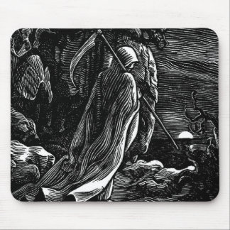 Santa Muerte (Mexican Grim Reaper) circa 1939 Mouse Mat