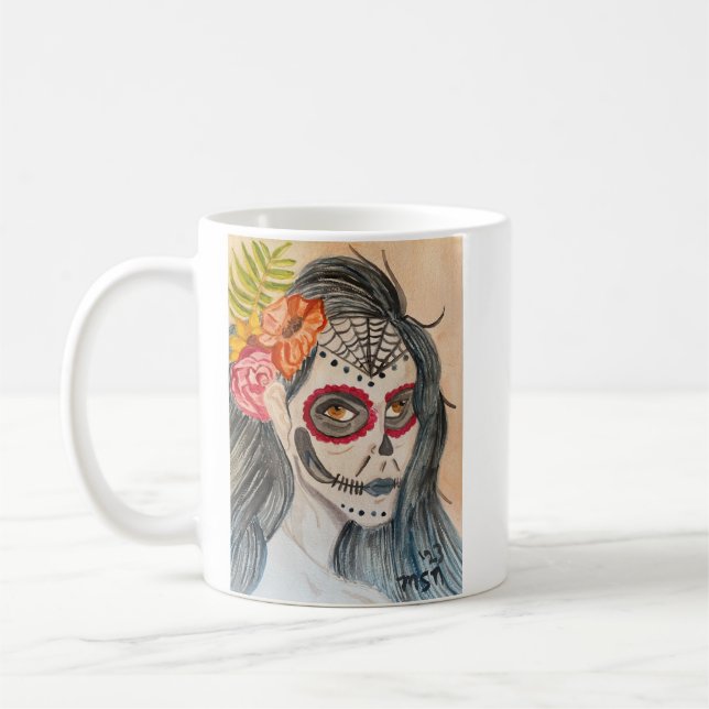 Santa Muerte Mug (Left)