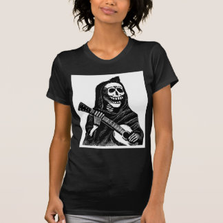 Santa Muerte with Guitar circa early 1900s T-Shirt