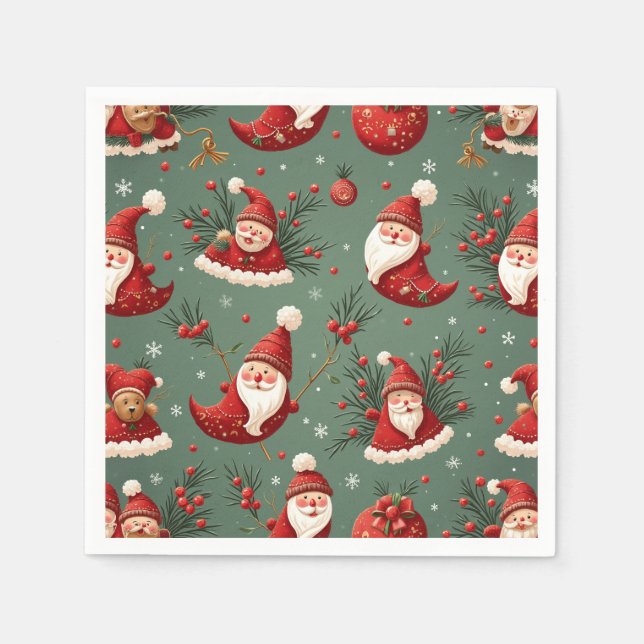 Santa napkin (Front)