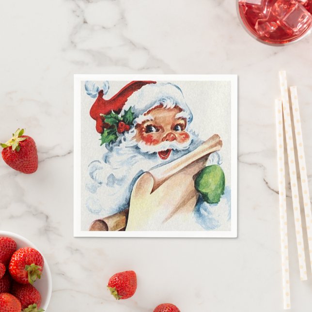 Santa Napkin (Insitu)
