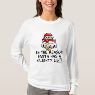 Santa Naughty List T-Shirt
