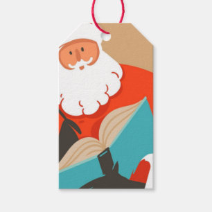 Santa Naughty Nice List  Gift Tags