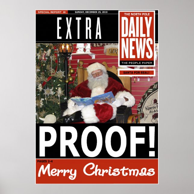 Santa News Print (Front)
