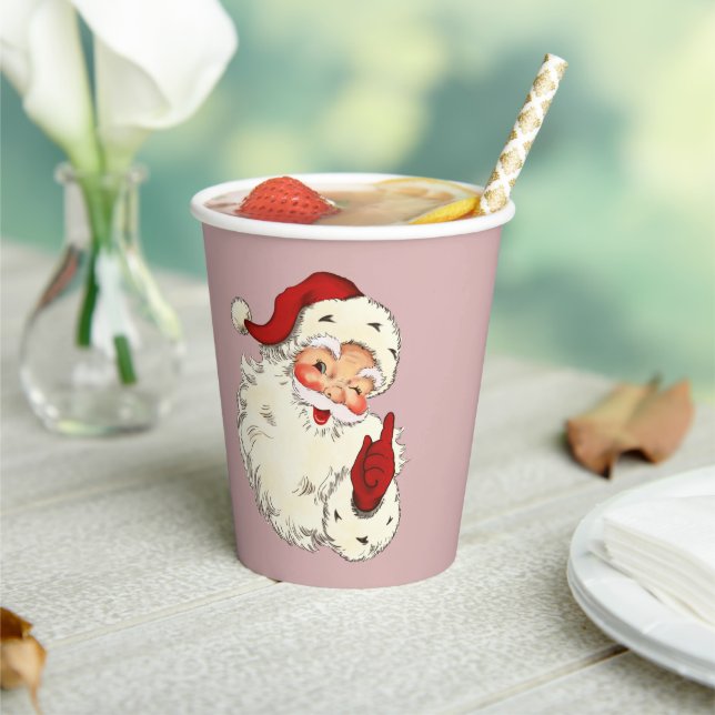 Santa No. 4 Paper Cups (Insitu)