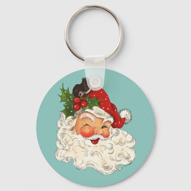 Santa No. 5 Keychain (Front)