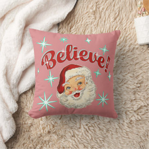 Santa No, 6 Believe Cushion