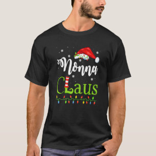 Santa Nonna Claus Christmas Matching Family T-Shirt