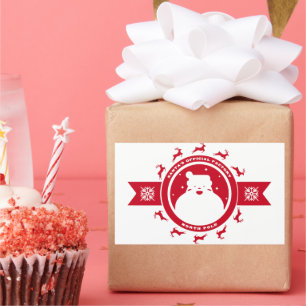 santa  north pole Sticker