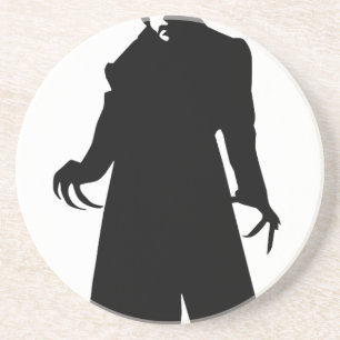 santa nosferatu coaster