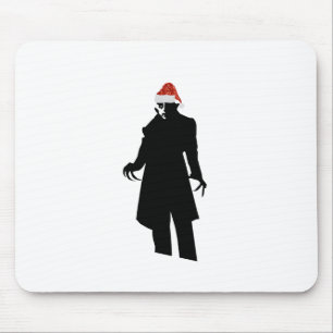 santa nosferatu mouse mat