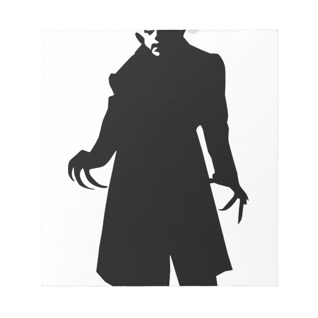 santa nosferatu notepad (Front)