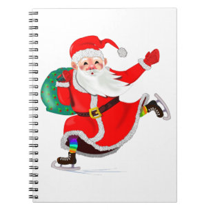 Santa Notebook Christmas