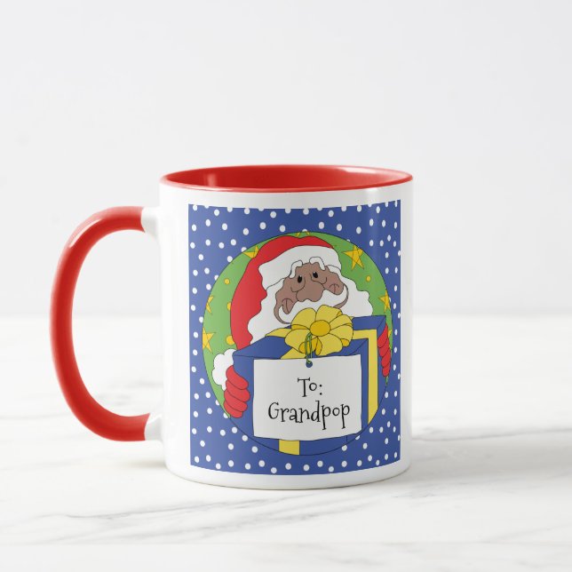 Santa Of Colour Says Mug (Left)