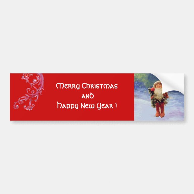 SANTA OF THE GNOMES BUMPER STICKER (Front)