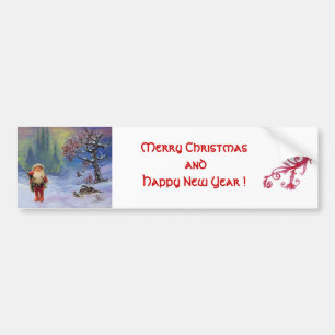 SANTA OF THE GNOMES BUMPER STICKER
