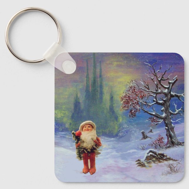 SANTA OF THE GNOMES KEY RING (Front)