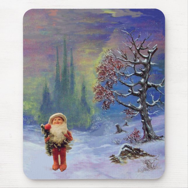 SANTA OF THE GNOMES MOUSE MAT (Front)