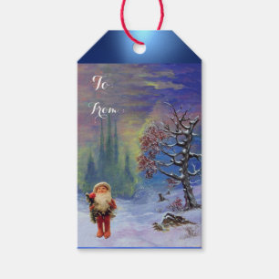 SANTA OF THE GNOMS GIFT TAGS