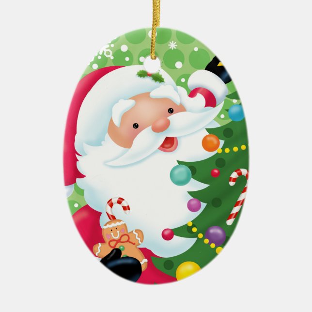Santa Ornament (Front)