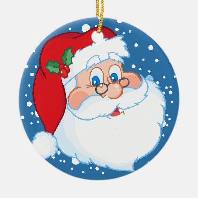 Santa Ornament (Front)