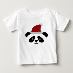 Santa Panda Kids Tshirt